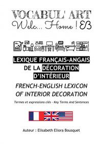 Image de LEXIQUE DE LA DÉCO D?INTÉRIEUR (FR-EN)