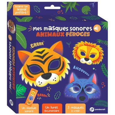 Picture of Mes masques sonores - Animaux Féroces