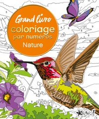 Image de Grand livre coloriage par numéros - Nature