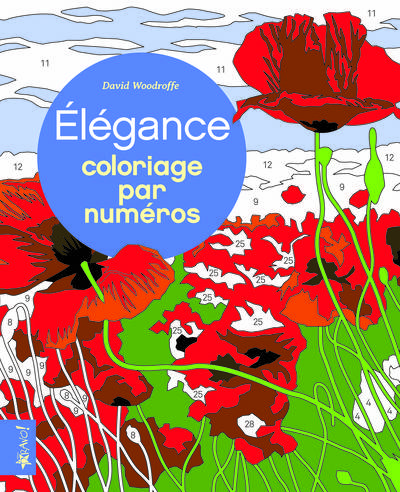 Image de Coloriage par numéros - Élégance