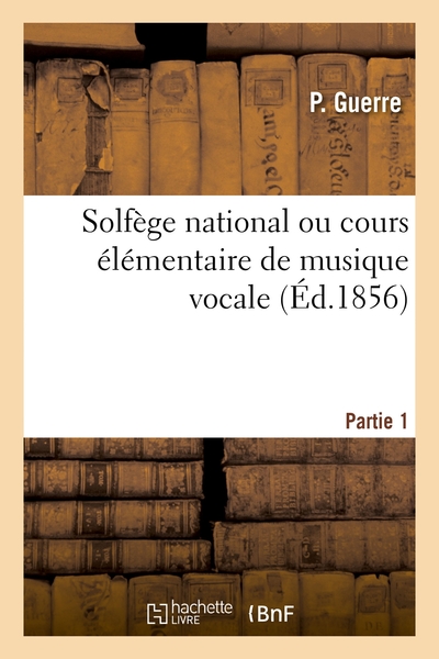 Picture of Solfège national ou cours élémentaire de musique vocale