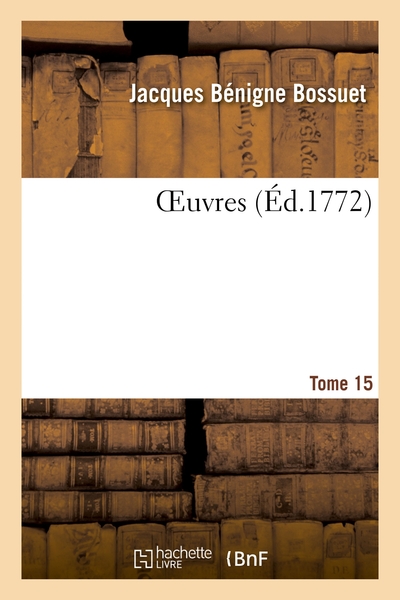 Picture of OEuvres. Tome 15