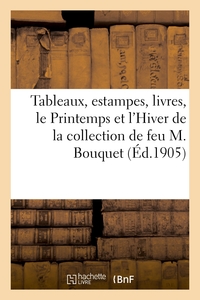 Picture of Tableaux, estampes, livres, le Printemps et l'Hiver, deux bustes en faïence de Rouen