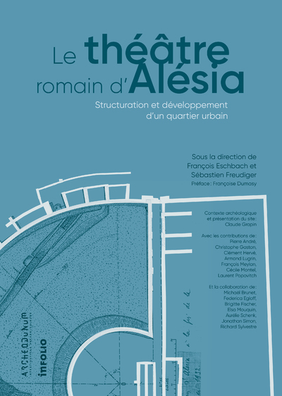 Picture of Le théâtre romain d'Alésia - Structuration et développement d'un quartier urbain