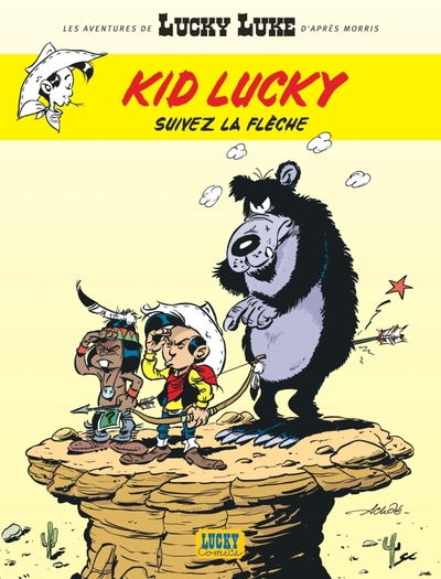 Image de Les Aventures de Kid Lucky d'après Morris  - Suivez la flèche