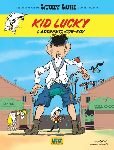 Image de Les Aventures de Kid Lucky d'après Morris  - Kid Lucky, L'Apprenti Cow-boy