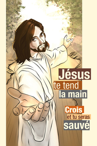 Picture of Carte Jésus te tend la main
