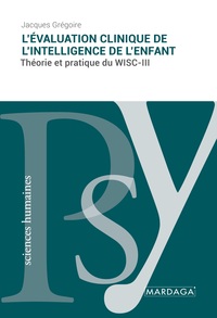 Picture of L'évaluation clinique de l'intelligence de l'enfant