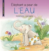 Picture of ELEPHANT A PEUR DE L'EAU