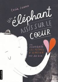 Picture of UN ELEPHANT ASSIS SUR LE COEUR