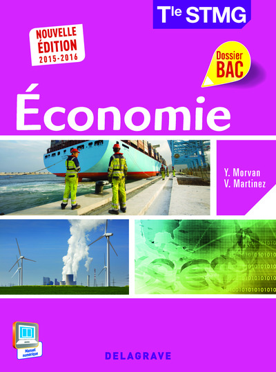 Image de Economie Tle STMG (2015) - Pochette élève