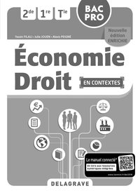 Picture of Economie Droit 2de, 1re, Tle Bac Pro (2018) - Spécimen enseignant avec corrigés inclus