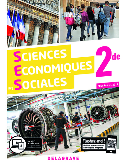 Image de Sciences Économiques et Sociales (SES) 2de (2019) - Manuel élève