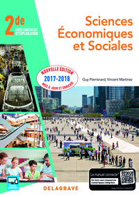 Image de Sciences économiques et sociales (SES) 2de (2017) - Pochette élève