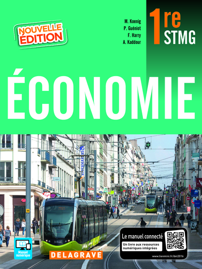 Image de Économie 1re STMG (2016) - Manuel élève