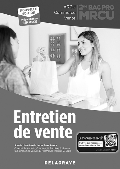Picture of Entretien de vente 2de Bac Pro MRCU (2018) - Spécimen enseignant avec corrigés inclus