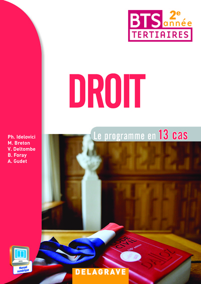 Image de Droit 2e année BTS (2015) - Pochette élève