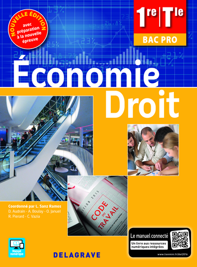 Picture of Économie Droit 1re, Tle Bac Pro (2016) - Pochette élève