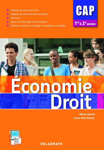 Picture of Economie-Droit CAP (2014) - Pochette élève