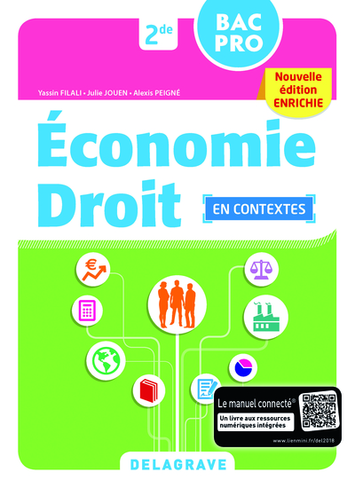 Picture of Économie-Droit 2de Bac Pro (2018) - Pochette élève