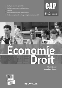 Picture of Economie Droit CAP 1re et 2e années - Spécimen enseignant avec corrigés inclus