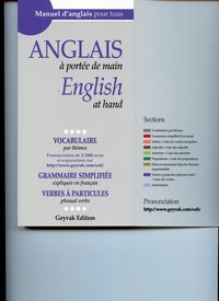 Picture of Anglais à portée de main, English at hand