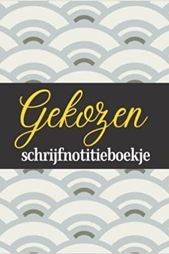 Image de Gekozen schrijfnotitieboekje