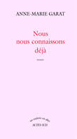 Picture of Nous nous connaissons déjà