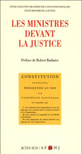 Picture of Les Ministres devant la justice