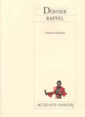 Image de Dernier rappel