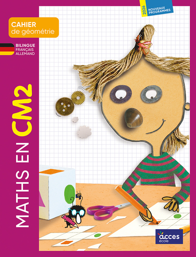 Picture of cahier de géométrie bilingue - maths en cm2