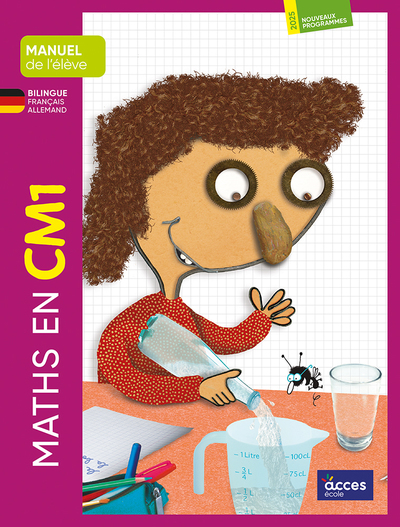 Picture of MATHS EN CM1 - MANUEL DE L'ÉLÈVE BILINGUE FR-DE