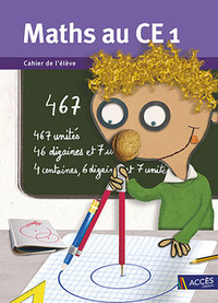 Picture of Maths au CE1 Cahier de l'élève (unité)