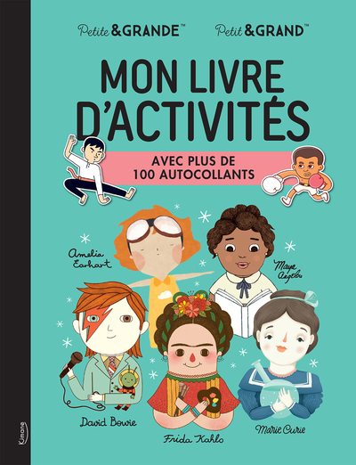Image de Mon livre d'activités - Petite & grande - Avec plus de 100 autocollants
