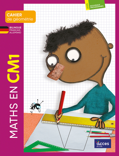 Picture of CAHIER DE GÉOMÉTRIE BILINGUE - MATHS EN CM1