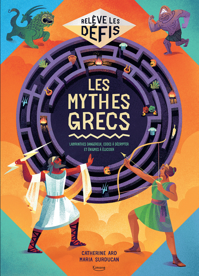 Picture of Les mythes grecs - LABYRINTHES DANGEREUX, CODES À DÉCRYPTER ET ÉNIGMES À ÉLUCIDER