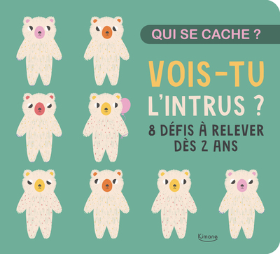Image de Vois-tu l'intrus ? - 8 défis à relever dès 2 ans
