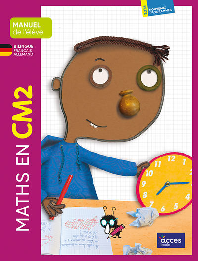 Picture of MATHS EN CM2 - MANUEL DE L'ÉLÈVE BILINGUE FR-DE