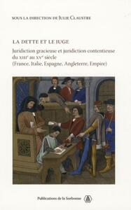 Picture of La dette et le juge