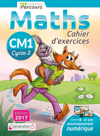 Image de Cahier d'exercices iParcours maths CM1 (2017)