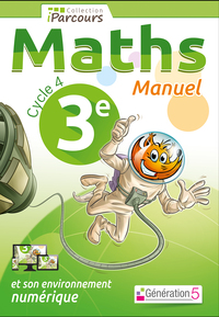 Picture of Manuel iParcours maths cycle 4 vol. 3e (2016)