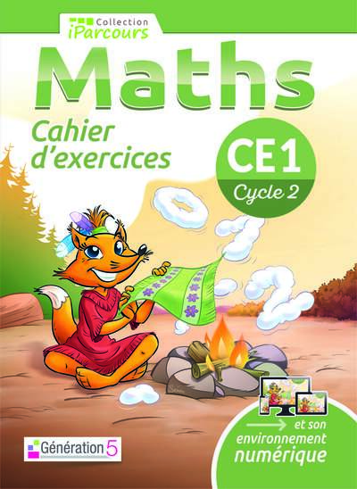 Picture of Cahier d'exercices iParcours maths CE1 (édition 2023)