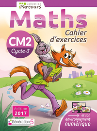 Image de Cahier d'exercices iParcours maths CM2 (2017)