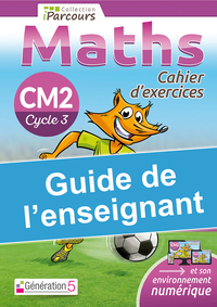 Picture of Guide de l'enseignant cahier iParcours maths CM2 (2020)