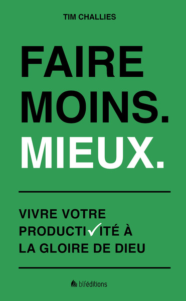 Image de Faire moins. Mieux