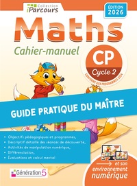 Picture of Guide du maitre cahier-manuel iParcours maths CP (2026)