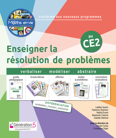 Picture of Enseigner la résolution de problèmes au CE2 (classeur + livret) - Maths en-vie