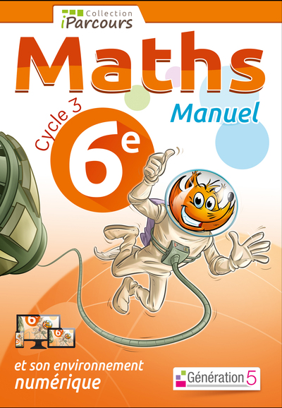 Picture of Manuel iParcours maths cycle 3 vol. 6e (2016)