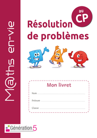 Picture of Livret élève - Enseigner la résolution de problèmes au CP - Maths en-vie