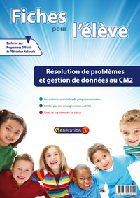 Image de Fiches pour l'élève : Résolution de problèmes et gestion de données CM2